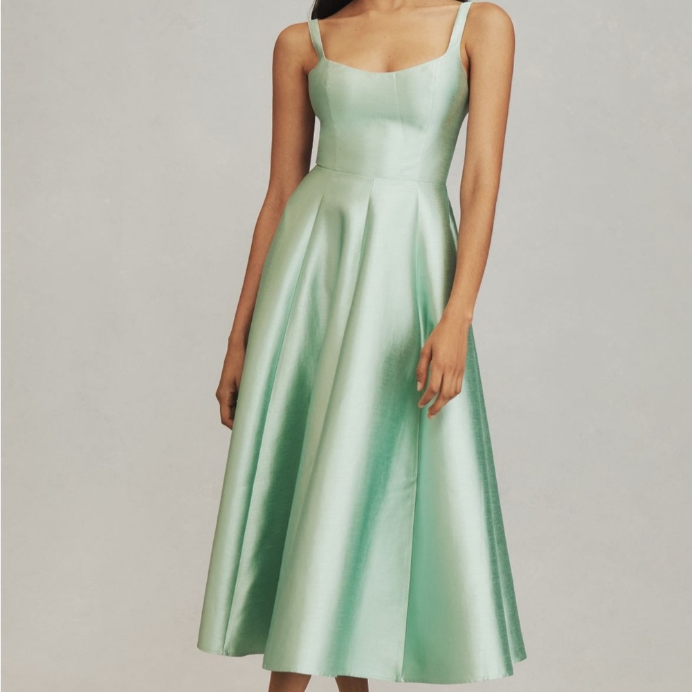 Mare Mare Medium Scoop-Neck Cutout Midi Dress- worn once